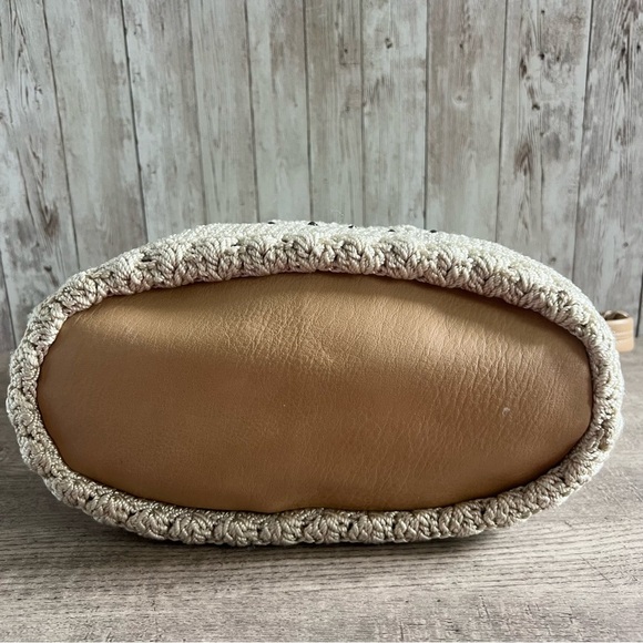 The Sak Natural Sequoia Crochet Medium Hobo Bag - Picture 6 of 10
